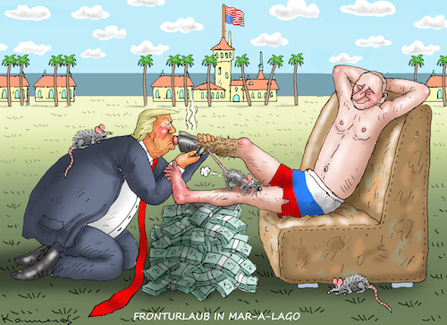 FRONTURLAUB IN MAR-A-LAGO