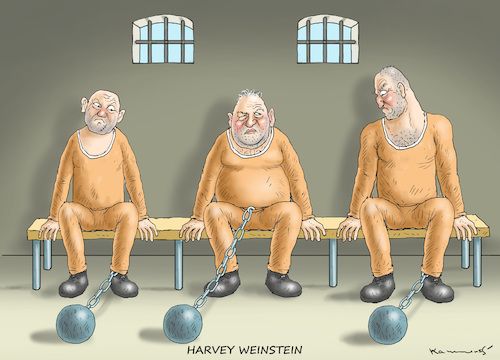 Cartoon: HARVEY WEINSTEIN (medium) by marian kamensky tagged metoo,harvey,weinstein,hollywood,metoo,harvey,weinstein,hollywood