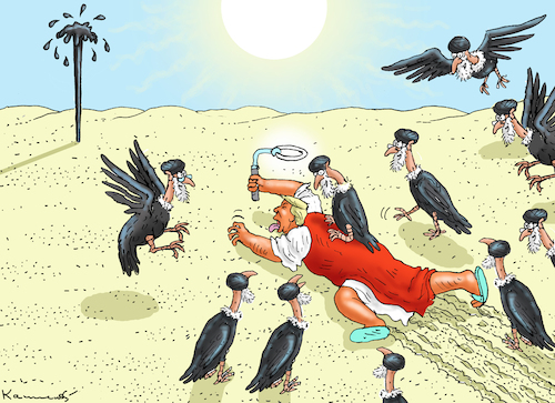 Cartoon: HEILIGE DURST (medium) by marian kamensky tagged strasse,von,hormus,wieder,gesperrt,no,pershings,for,merz,tomahawks,strasse,von,hormus,wieder,gesperrt,no,pershings,for,merz,tomahawks