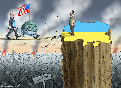 Cartoon: HELFER JOE (medium) by marian kamensky tagged putins,bescherung,ukraine,provokation,swift,nato,osterweiterung,putins,bescherung,ukraine,provokation,swift,nato,osterweiterung