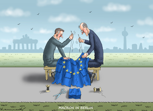 MACRON IN BERLIN
