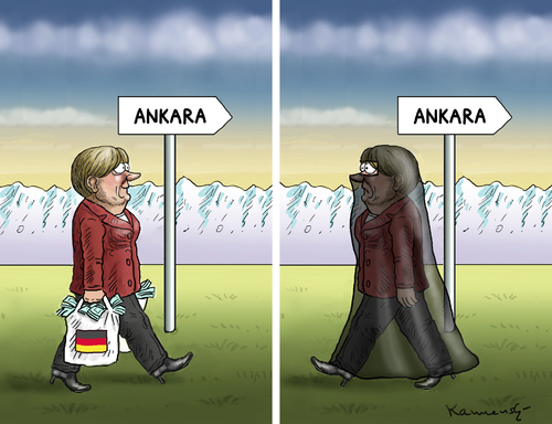 Cartoon: Merkels Shoppingsucht (medium) by marian kamensky tagged eu,flüchtlinge,asyl,politik,willkommenskultur,terrorismus,heidenau,horst,seehofer,bayern,eu,flüchtlinge,asyl,politik,willkommenskultur,terrorismus,heidenau,horst,seehofer,bayern