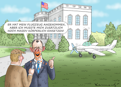 MERZ BESUCHT TRUMP