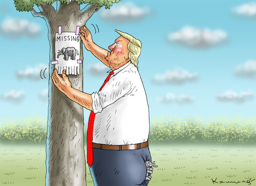 Cartoon: MISSING GOP (medium) by marian kamensky tagged trump,in,iowa,präsidentschaftswahlen,usa,trump,in,iowa,präsidentschaftswahlen,usa