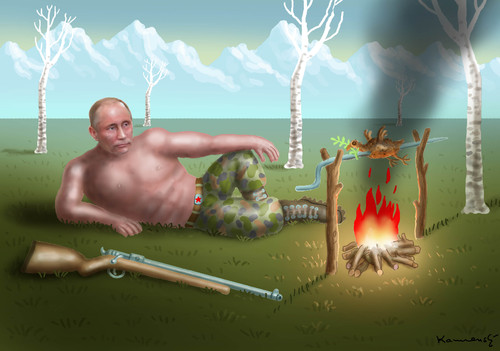 Netter Friedensstifter Putin