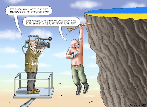 Cartoon: PUTINS TV-REDE AN DIE NATION (medium) by marian kamensky tagged putins,tv,rede,an,die,nation,putins,tv,rede,an,die,nation