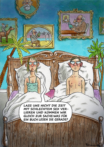 Cartoon: Ran an die Sache (medium) by marian kamensky tagged sommerliches,sommerliches,sex