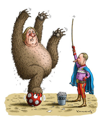 Cartoon: Russischer Bär Depardieu (medium) by marian kamensky tagged gerald,departieu,russischer,pass,putin,weihnachtsmann,gerald,departieu,russischer,pass,putin,weihnachtsmann