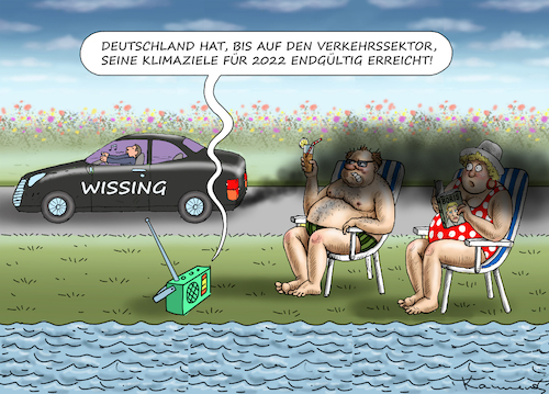 Cartoon: SAUBERES DEUTSCHLAND (medium) by marian kamensky tagged sauberes,deutschland,klimaziel,sauberes,deutschland,klimaziel