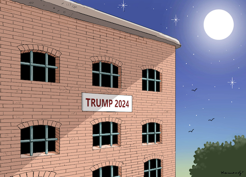 Cartoon: TRUMP 2024 (medium) by marian kamensky tagged musk,befreit,twitter,trump,nancy,pelosi,musk,befreit,twitter,trump,nancy,pelosi