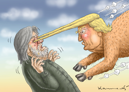 TRUMP VERSUS BANNON