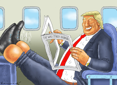 VERY HAPPY TRUMP