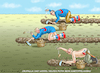 Cartoon: AFD HILFT PUTIN BEIM KARTOFFELAN (small) by marian kamensky tagged afd,hilft,putin,beim,kartoffelanbau