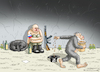 Cartoon: AFFENPOCKEN IN RUSSLAND (small) by marian kamensky tagged affenpocken,in,russland