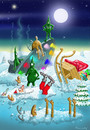Cartoon: Alien-Santa Claus Crash (small) by marian kamensky tagged humor