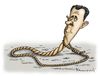 Cartoon: Assad (small) by marian kamensky tagged assad,syrien,bürgerkrieg,terrorismus