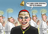 Cartoon: Bimbamgesprochene T van Elst (small) by marian kamensky tagged johannes,paul,der,zweite,saulus,paulus,bibel,heiligsprechung,tebartzt,van,elst