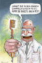 Cartoon: Dr Pest (small) by marian kamensky tagged gammelfleisch,lebensmittelskandal,umsatzsteigerung,dr,best