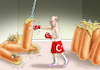 Cartoon: ERDOGANS SCHLÄGT TRUMP KO (small) by marian kamensky tagged trump,versus,erdogan,lira,türkei,sanktionen,erdogans,iphone,boykott