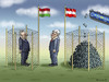 Cartoon: FLÜCHTLINGSKRISE (small) by marian kamensky tagged eu,flüchtlinge,asyl,politik,willkommenskultur,terrorismus,heidenau,horst,seehofer,bayern