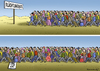Cartoon: Flüchtlingsquote (small) by marian kamensky tagged eu,flüchtlinge,asyl,politik,willkommenskultur,terrorismus,heidenau,horst,seehofer,bayern
