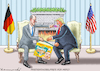 Cartoon: FRIEDENSNOBELPREIS FÜR MERZ! (small) by marian kamensky tagged musk,trump,zuckerberg,bezos,felon,and,elon,in,panama,zölle,diktator,selenskyj,putin,ukraine,usa,china,handelskrieg,merz