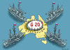 Cartoon: G 20 IN AUSTRALIEN (small) by marian kamensky tagged 20,in,australien,russland,putin