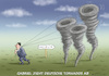 Cartoon: GABRIEL ZIEHT TORNADOS AB (small) by marian kamensky tagged gabriel,tornados,incirlik,türkei