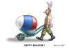 Cartoon: HAPPY BEASTER (small) by marian kamensky tagged happy,beaster,putin,ostern,ukraine