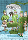 Cartoon: Harmloser chirurgischer Eingriff (small) by marian kamensky tagged kater,chirurgischer,eingriff,operation,alkohol,drogen,excesse