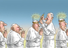 Cartoon: Heilige Bimbams (small) by marian kamensky tagged johannes,paul,der,zweite,saulus,paulus,bibel,heiligsprechung