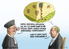 Cartoon: Hoenes ist verurteilt (small) by marian kamensky tagged uli,hoeness,fc,bayern,steuerbtrug,menschenhandel