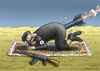Cartoon: IS Krampf (small) by marian kamensky tagged isis,journalistenenthauptung,islam,terrorismus,irak,syrien