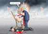 Cartoon: KAPITOL-OPFER UMKEHR (small) by marian kamensky tagged freilassung,der,kapitolstürmer,trump