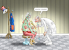 Cartoon: KRANKER UNCLE SAM (small) by marian kamensky tagged kranker,uncle,sam