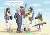 Cartoon: LASCHETS WAHLKAMPF IN KABUL (small) by marian kamensky tagged vormarsch,evakuation,der,taliban,xi,jinping,in,kabul,laschet,wahlkampf,cdu