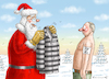 Cartoon: LAST CHRISTMAS (small) by marian kamensky tagged faschistischer weihnachtsterror putin ukraine energieterror