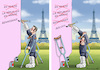 Cartoon: MACRONS PARTEINAMENWECHSEL (small) by marian kamensky tagged macrons,parteinamenwechsel
