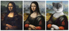 Cartoon: Dritte Mona Lisa aufgetaucht (small) by marian kamensky tagged mona lisa da vinci original