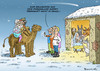 Cartoon: MORGENLANDDELEGATION (small) by marian kamensky tagged santa,klaus,weihnachten,geschenke,pegida,dresden,bescherung