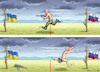 Cartoon: NACKTPUTIN (small) by marian kamensky tagged putins,bescherung,ukraine,provokation,swift,nato,osterweiterung