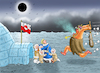 Cartoon: NEANDERTALKAISER MIT ZÖLLEN (small) by marian kamensky tagged zölle,eu,grönland,trump