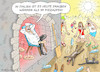 Cartoon: NUR DER PIZZABÄCKER HAT ÜBERLEBT (small) by marian kamensky tagged klimawandel,erderwärmung,umweltzerstörung