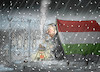 Cartoon: ORBAN AN DER SERBISCHEN GRENZE (small) by marian kamensky tagged orban,serbische,grenze,minus,temereturen,flüchtlinge