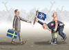 Cartoon: ORBAN ERLAUBT SCHWEDEN NATO (small) by marian kamensky tagged orban,erlaubt,schweden,nato