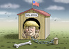 Cartoon: OVAL OFFICE (small) by marian kamensky tagged mail affair clinton trump presidentenwahlen usa