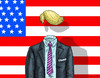 Cartoon: PRÄSIDENT DONALD TRUMP (small) by marian kamensky tagged präsident donald trump repiblikaner präsidentenwahl in amerika