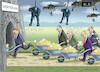 Cartoon: RAZZIA BEI VONOVIA (small) by marian kamensky tagged razzia,bei,vonovia