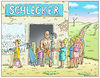 Cartoon: Schleckerabfindung (small) by marian kamensky tagged schleckerpleite,mr,proper