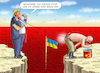 Cartoon: SCHON WIEDER TELEFONIERT TRUMP (small) by marian kamensky tagged musk,trump,zuckerberg,bezos,felon,and,elon,in,panama,zölle,diktator,selenskyj,putin,ukraine,usa,china,handelskrieg